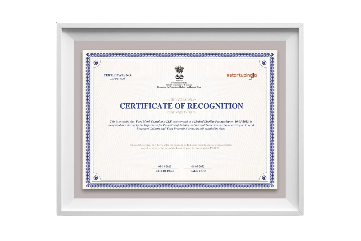 DPIIT Recognized Startup